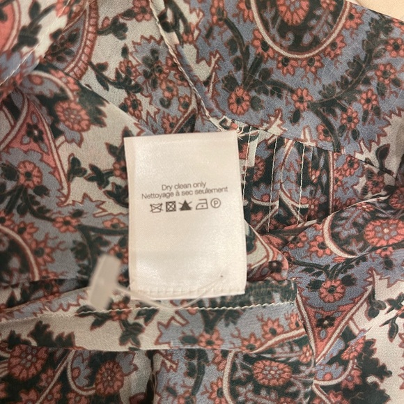 NWT Veronica Beard Lowell Paisley Top - 2 - Picture 7 of 8